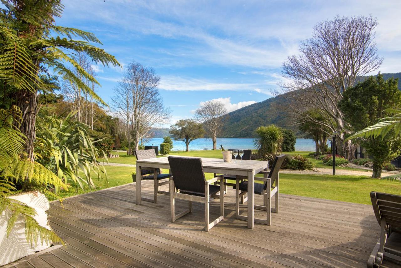 Furneaux Lodge Endeavour Inlet ภายนอก รูปภาพ